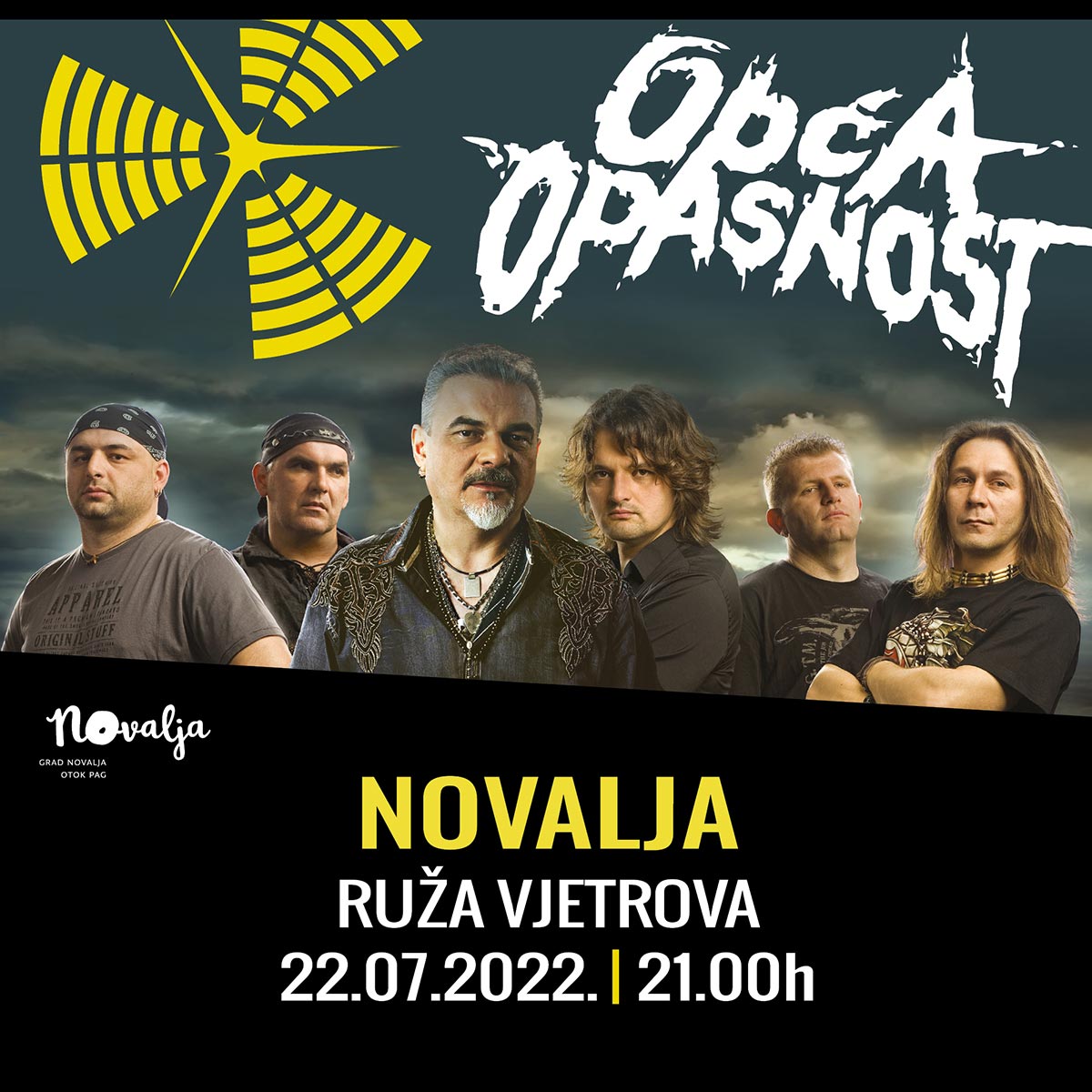Opća opasnost Novalja 2022