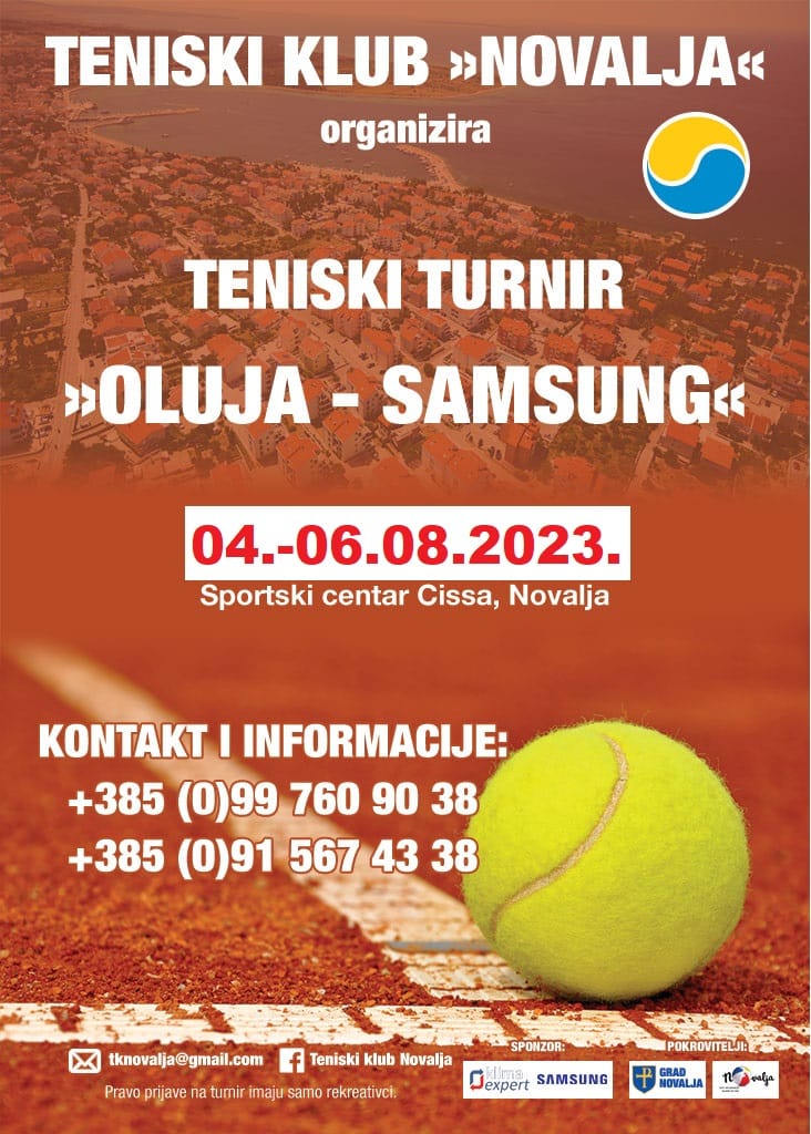 Teniski turnir Oluja Samsung